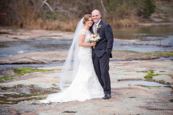 Winter wedding sola wood bouquet/ rustic wedding bouquet