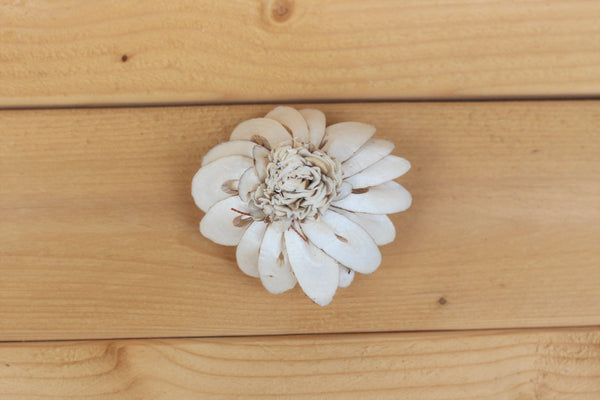 Wholesale/Bulk  Sola Wood Almond Flowers 2.5"