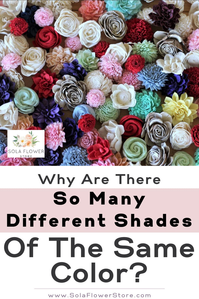 Why Are There So Many Different Shades of the Same Color?