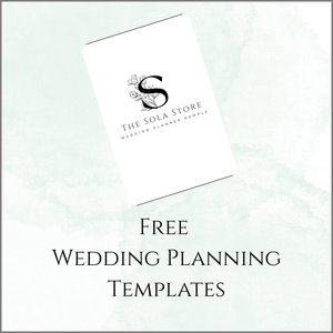 Free Wedding Planning Templates