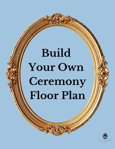 ✨ Build Your Own Ceremony Floor Plan™ (Editable in Canva)
