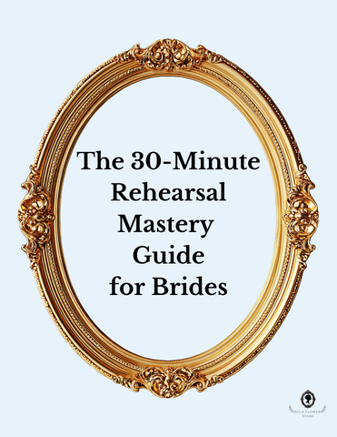 30-Minute Wedding Rehearsal Mastery™ — Step-by-Step Ceremony Guide for Brides