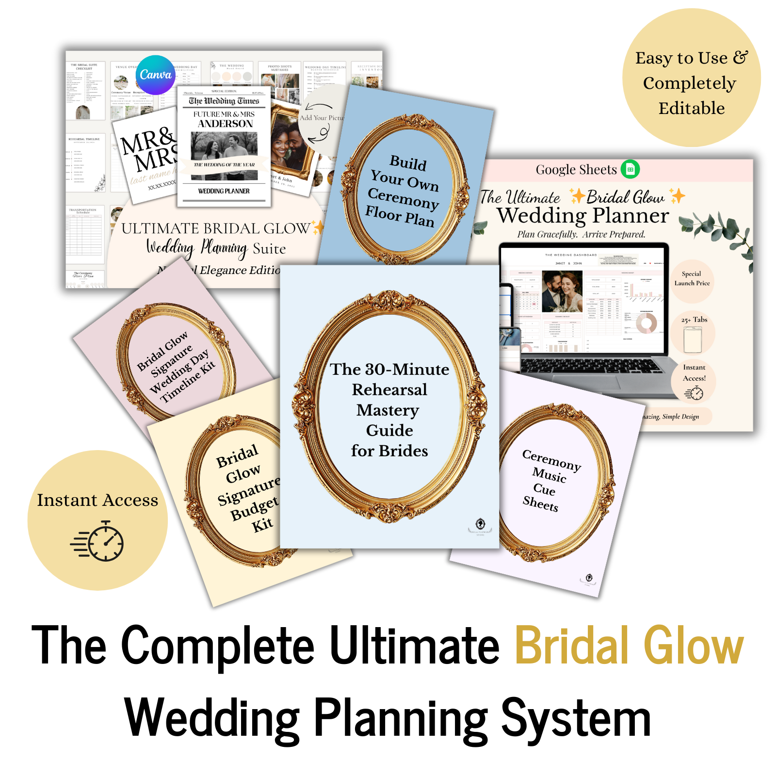 The Complete Ultimate Bridal Glow Wedding Planning System