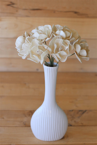 2.5" Stemmed Magnolias ( Set of 12 )