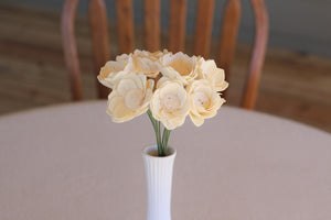 2"  Stemmed Lotus Flowers ( Set of 12 )
