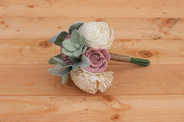 Succulent Sola Flower Centerpiece Arrangement