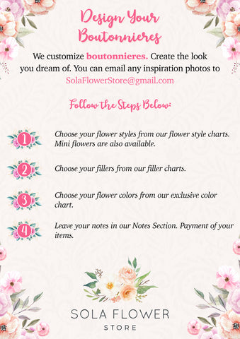 Customize Your Sola Wood Flowers – SolaFlowerStore