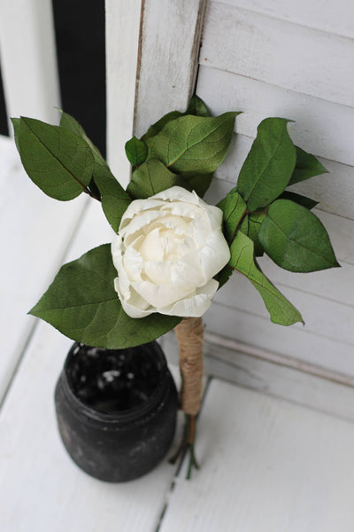 Ivory peony bouquet, Rustic Wedding, Country Wedding, Wedding Flowers, Bridal Bouquet, Wedding Bouquet, sola bouquet, sola flowers