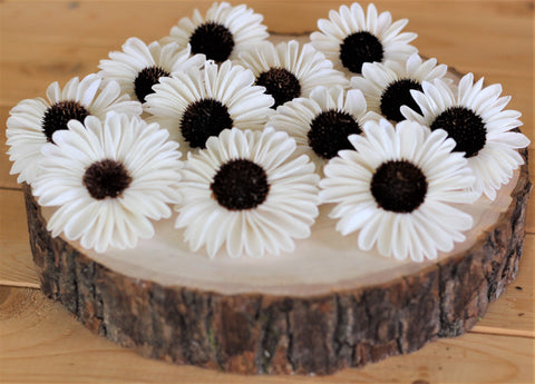 Sola Wood Sunflowers  2.5"