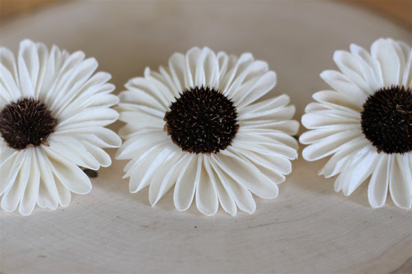Sola Wood Sunflowers  2.5"
