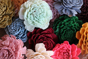 Sola Wood Flower Samples, Color Sample, Wedding Bouquet Sample, Bridal Bouquet Sample, Wedding Colors, Wedding Flowers, Cake Party Flowers
