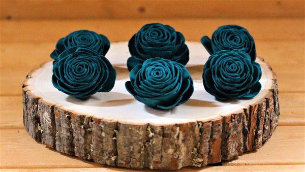 Gem Sola Wood English Rose ( Set of 12 )