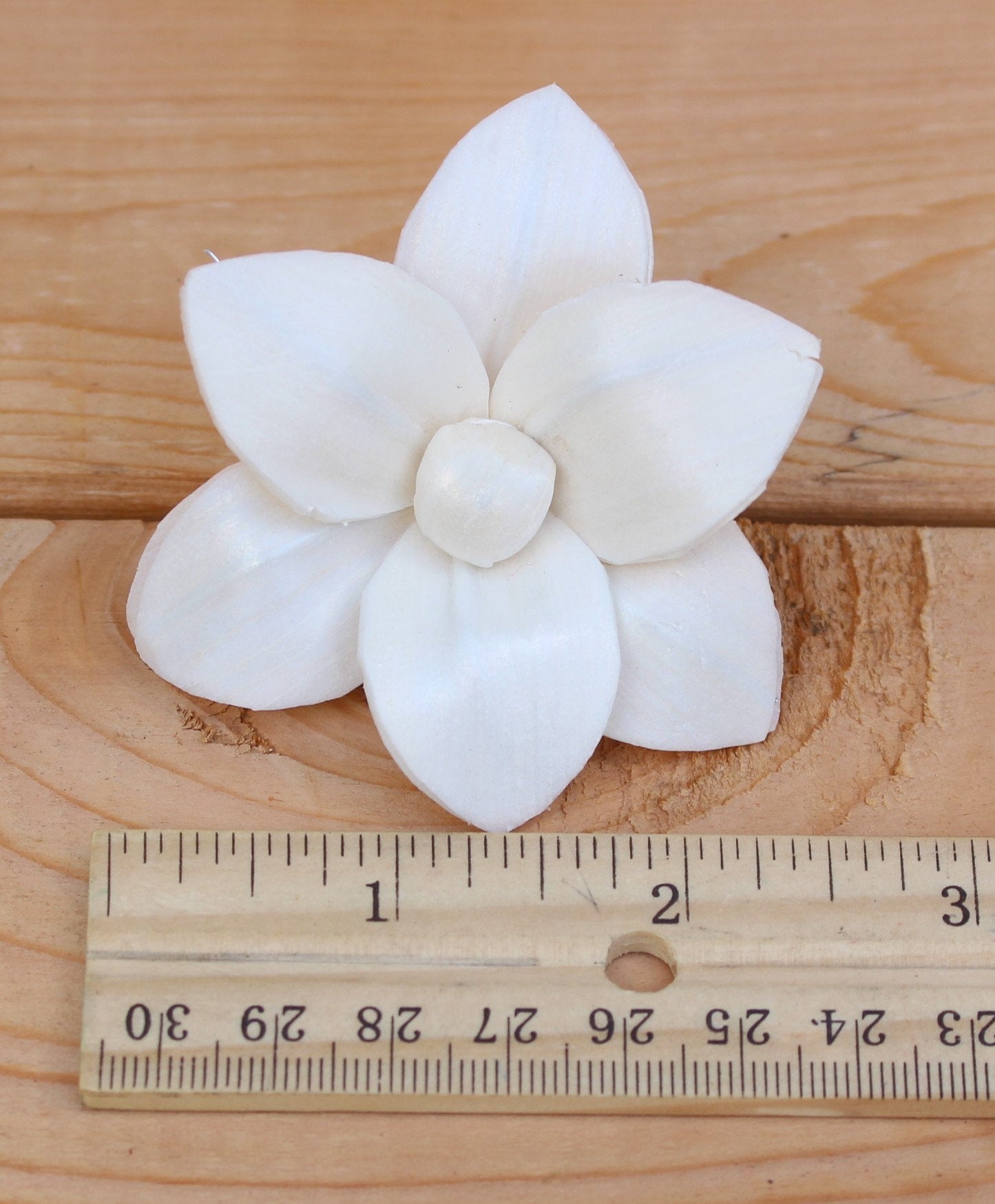 Sola Wood Plumeria Flowers 2