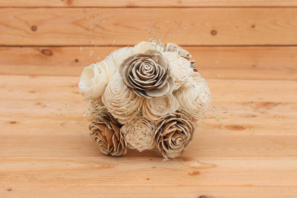 Sola Wood Flower Centerpiece/ Woodland Centerpiece/Fall Centerpiece –  SolaFlowerStore