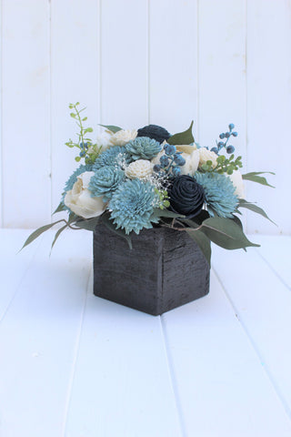 Sola Wood Flower Centerpiece/ Woodland Centerpiece/Fall Centerpiece –  SolaFlowerStore