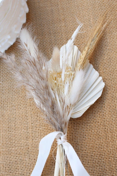 Butterscotch Cake Topper/ Dried Flowers Bouquet/Home Decor/ Cake Decor