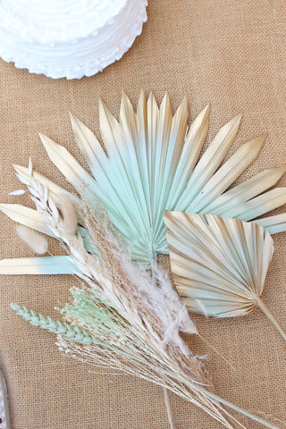 Pistacchio Mint Cake Topper/ Dried Flowers Bouquet/Home Decor/ Cake Decor