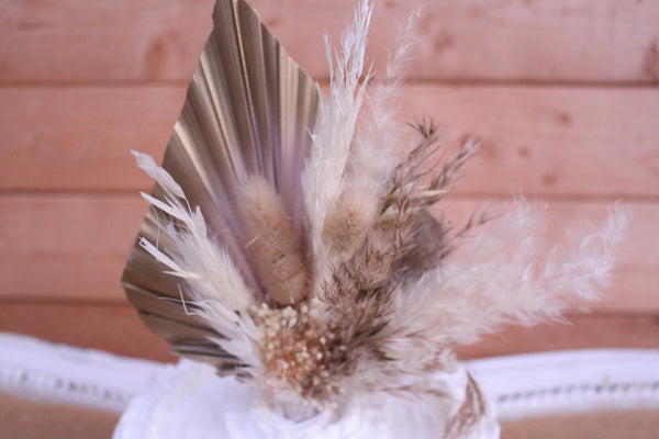 Berries and Cream Cake Topper/ Dried Flowers/Home Decor/ Cake Decor