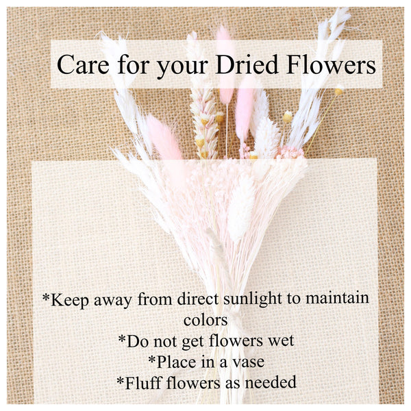 Butterscotch Cake Topper/ Dried Flowers Bouquet/Home Decor/ Cake Decor