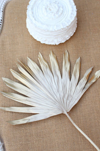 Gold Sand Sun Palm Leaf/ Home Decor/ Cake Topper