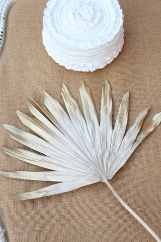 Gold Sand Sun Palm Leaf/ Home Decor/ Cake Topper