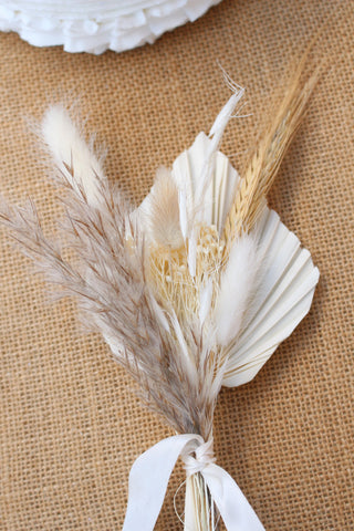 Butterscotch Cake Topper/ Dried Flowers Bouquet/Home Decor/ Cake Decor