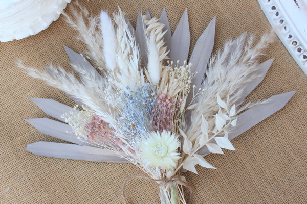 Cool Breeze Dried Flower Bouquet/ Home Decor/ Cake Decor