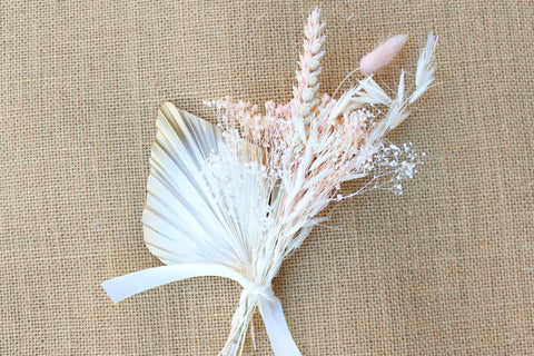 Cream and Berries Cake Topper/ Dried Flowers Bouquet/Home Decor/ Cake Decor