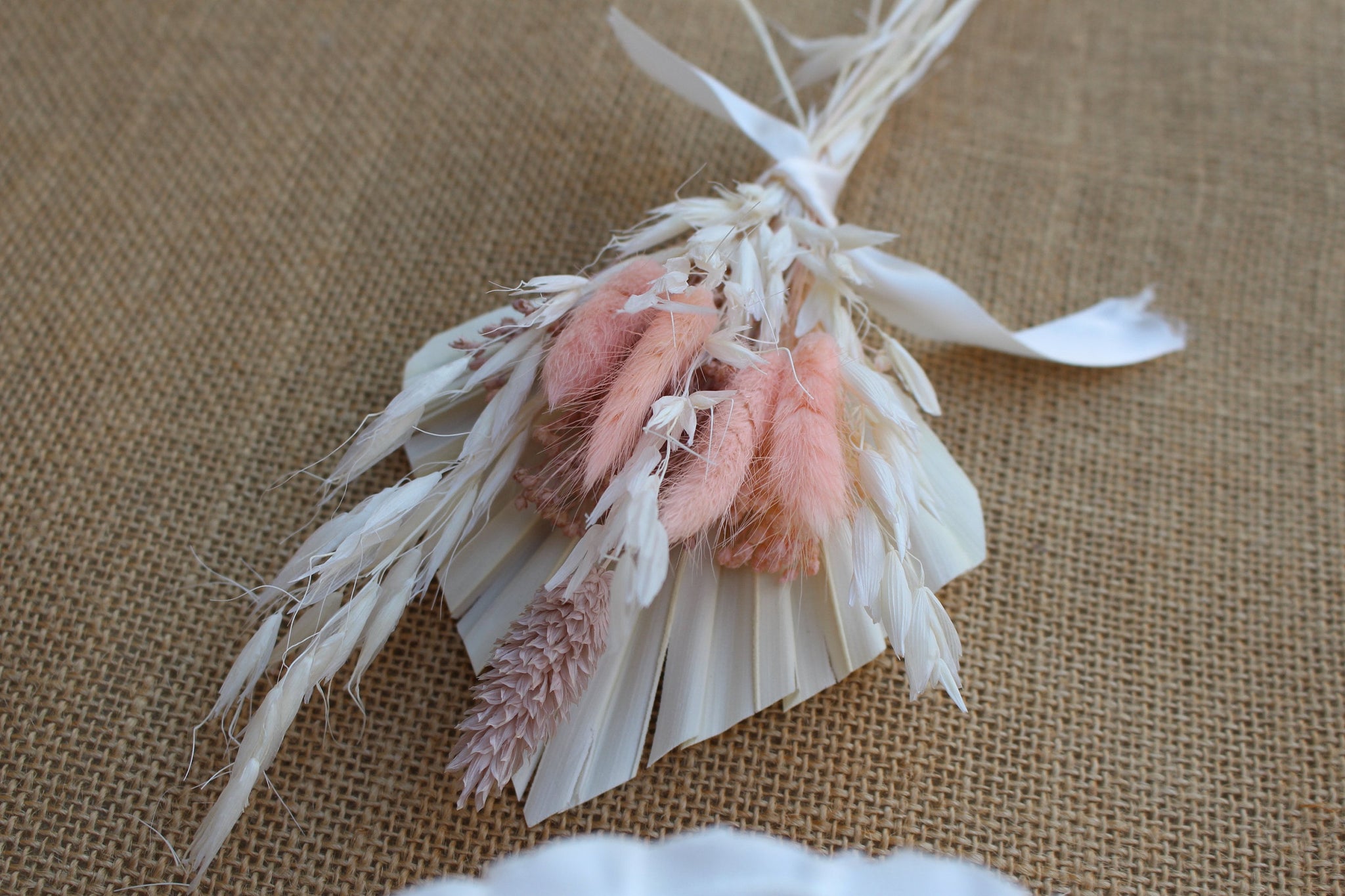Misty Pink Cake Topper/ Dried Flowers Bouquet/Home Decor/ Cake Decor