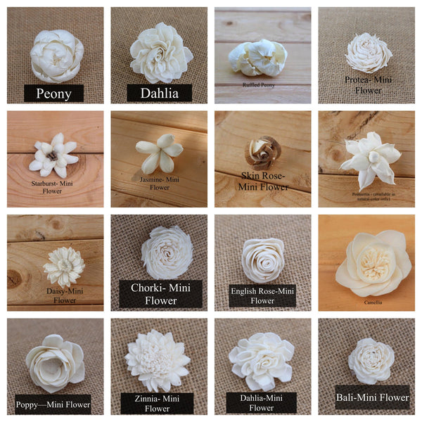 Choose Your Sola Flower Assortment and Colors/ DIY Bouquet/ DIY centerpiece and cake flowers