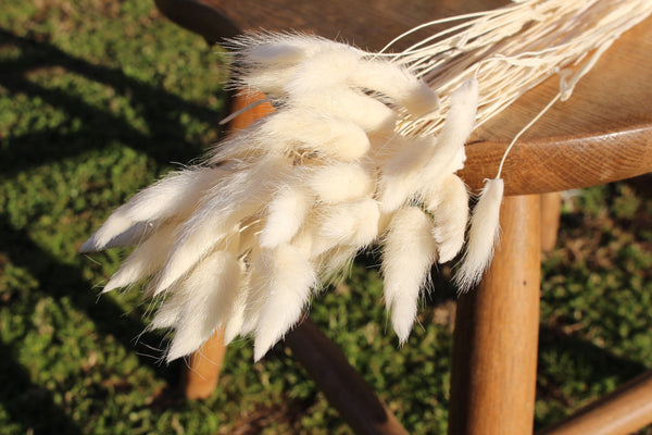 Natural Brown Bunny Tails/ Rabbit Tails- Choose Your Color