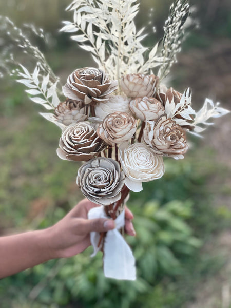Anniversary Sola Wood Flower Bouquet