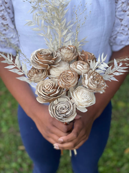 Anniversary Sola Wood Flower Bouquet