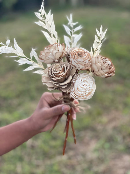 Wood Flowers, Sola wood flowers, 5th anniversary gift, Eco flowers, Sola bouquet, Gift Bouquet, Rustic flowers