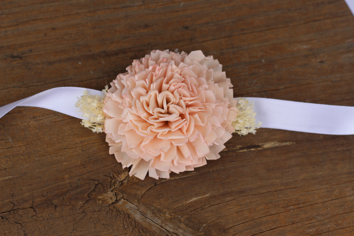 Blush Pink Wrist Corsage